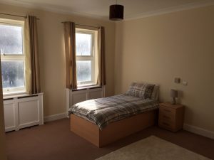 Bedroom at Cloverdale care home