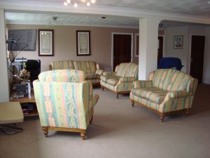 Sitting room at new dawn care service