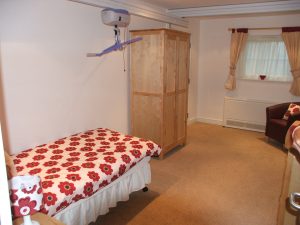 Bedroom at Meesons lodge care home