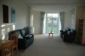 Lounge at Meesons Lodge care home