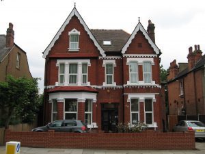 Front of Oakdale house for residents