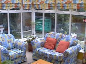 Lounge at st helier road care home