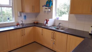 Kitchen in Rochester House care home