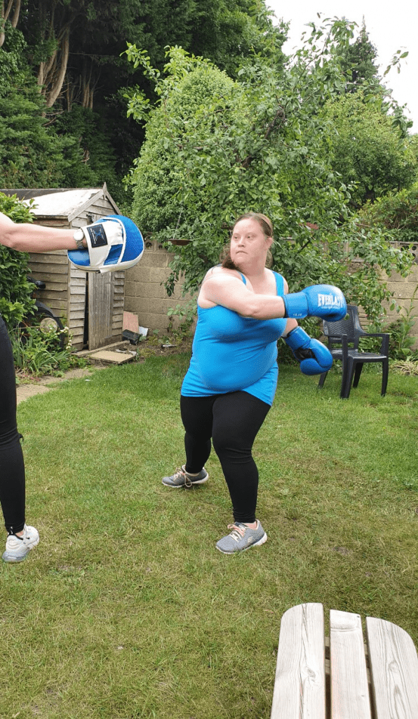 Boxing fitness at Gordon Avenue