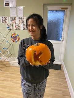 Katrina fiveways pumpkin carving