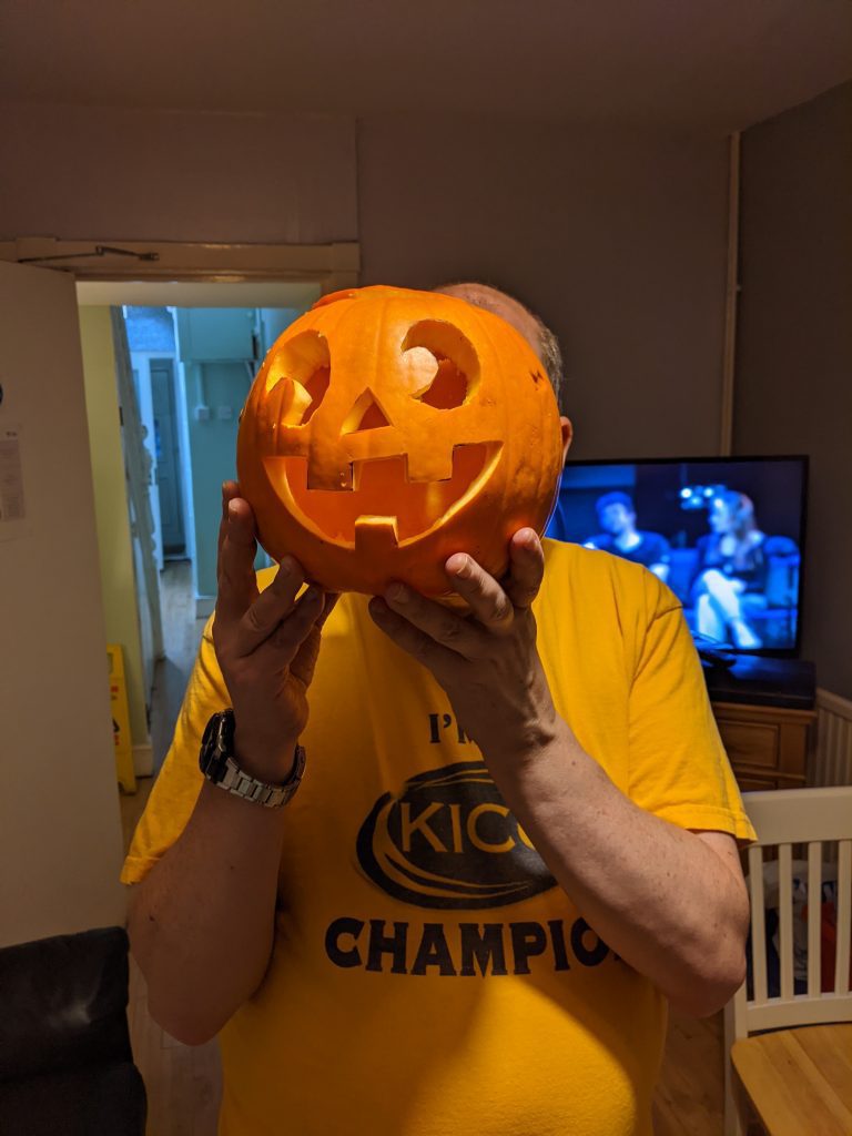 Pumpkin carving at Mackintosh Social Care Service